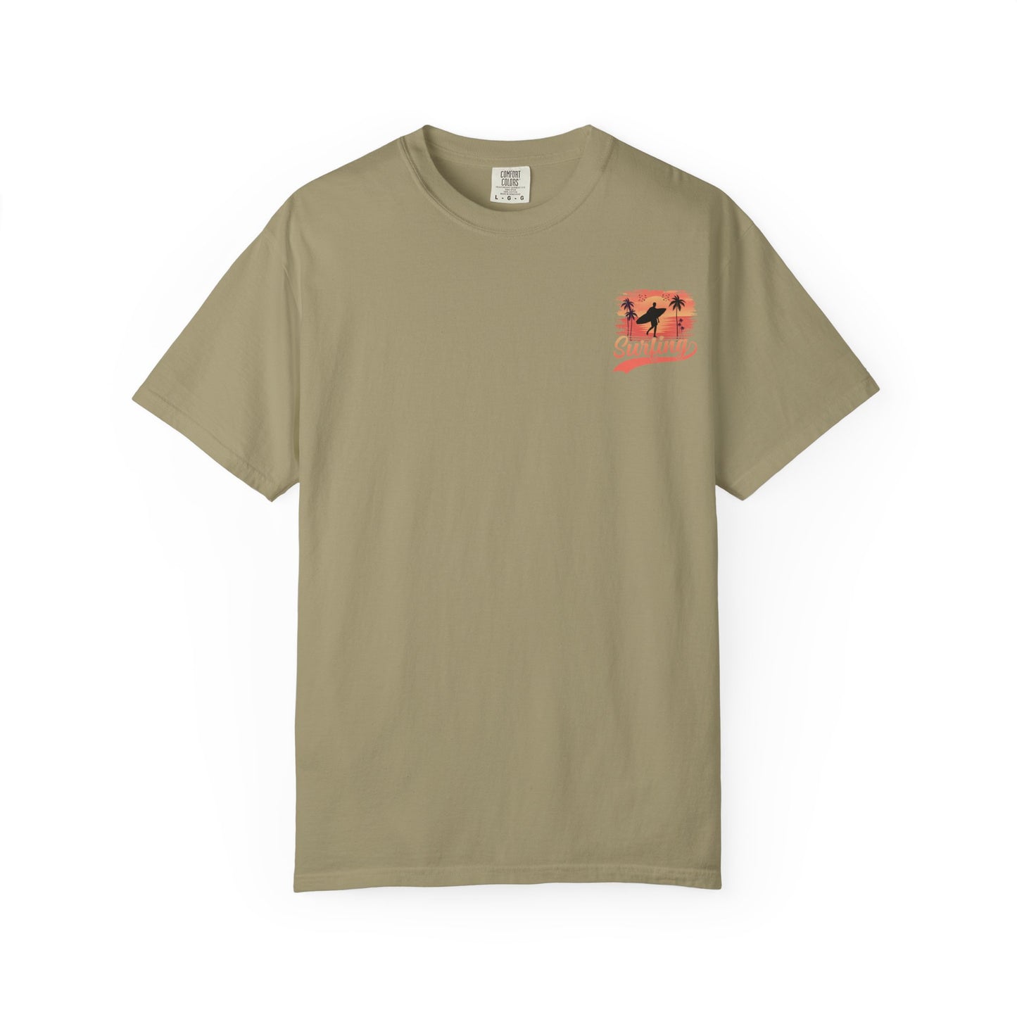 Surfing Paradise Unisex T-Shirt, Casual Beach Wear, Summer Vibes, Gift for Surfers, Vacation Outfit
