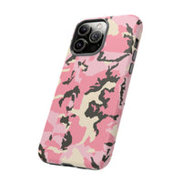 Stylish Pink Camouflage Phone Case – Tough Cases for Trendsetters