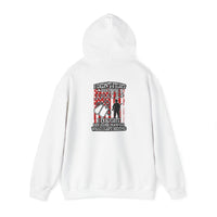 Military Supporter Hoodie, Patriotic Sweatshirt, Independence Day Gift, Veteran Clothing, USA Flag Apparel