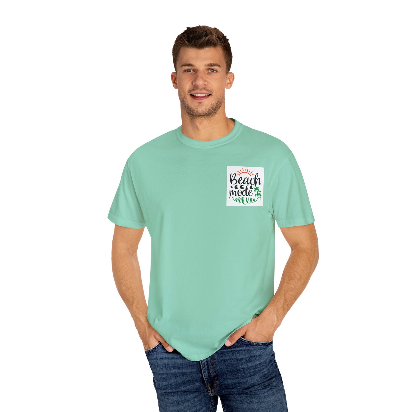 Beach Mode Unisex T-Shirt, Summer Vibes Tee, Vacation Outfit, Beachwear, Gift for Him/Her, Casual Wear