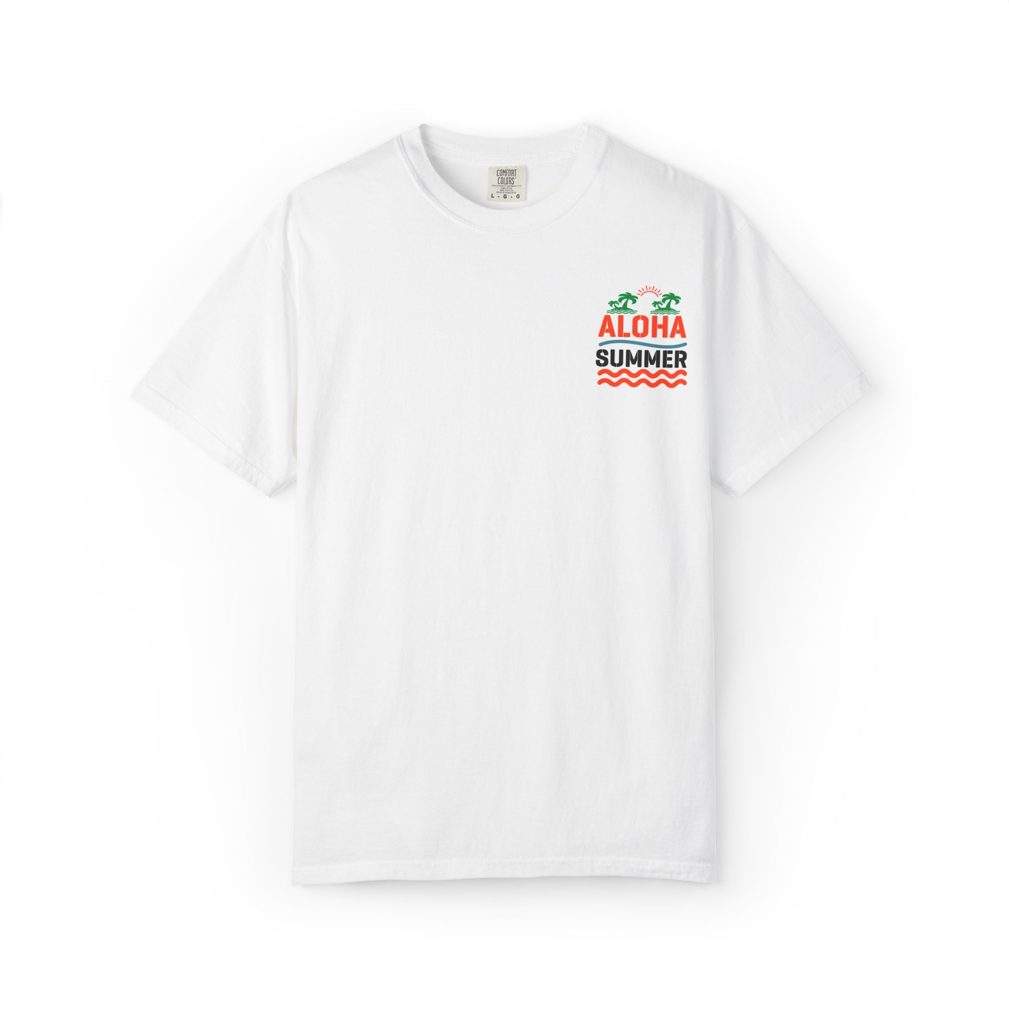 Aloha Summer Unisex T-Shirt, Beach Shirt, Vacation Tee, Summer Apparel, Tropical Graphic Tee, iconic Waikiki Beach Maui ,Oahu