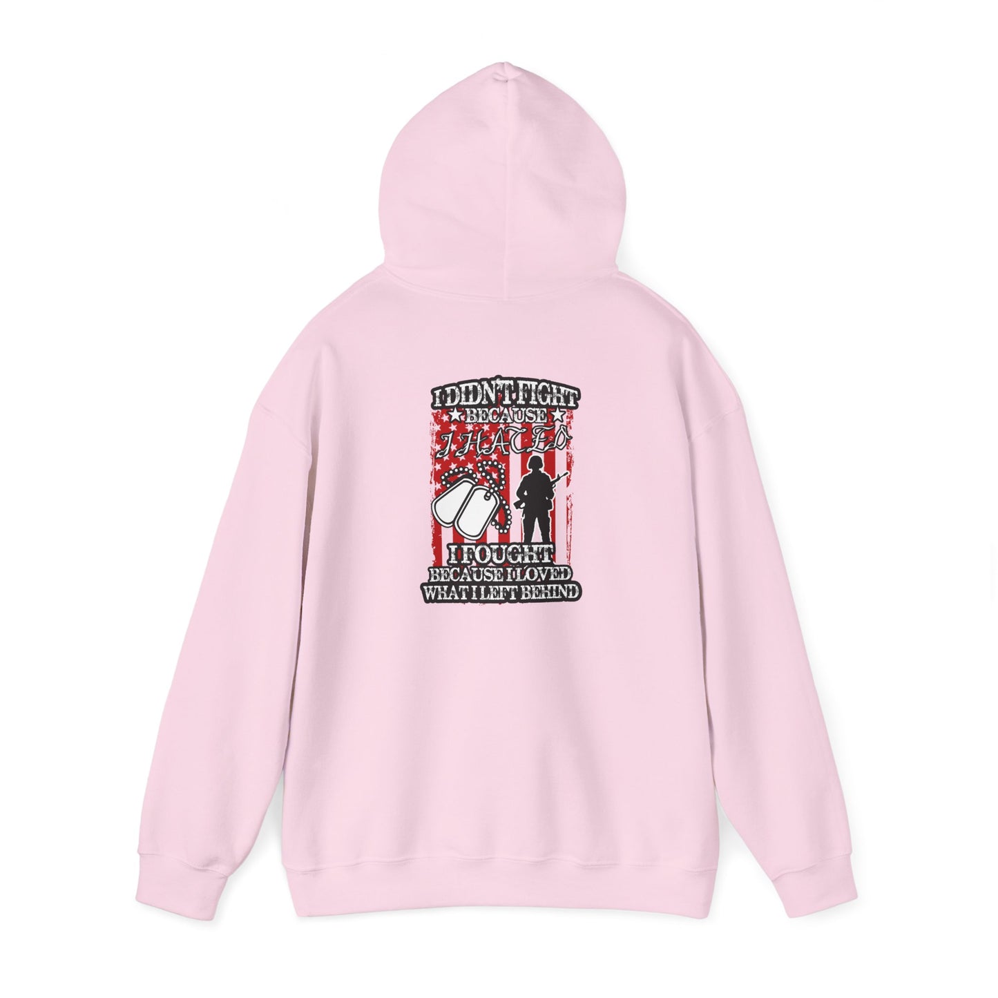 Military Supporter Hoodie, Patriotic Sweatshirt, Independence Day Gift, Veteran Clothing, USA Flag Apparel