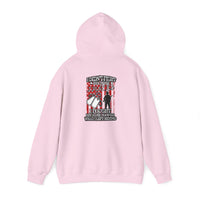 Military Supporter Hoodie, Patriotic Sweatshirt, Independence Day Gift, Veteran Clothing, USA Flag Apparel