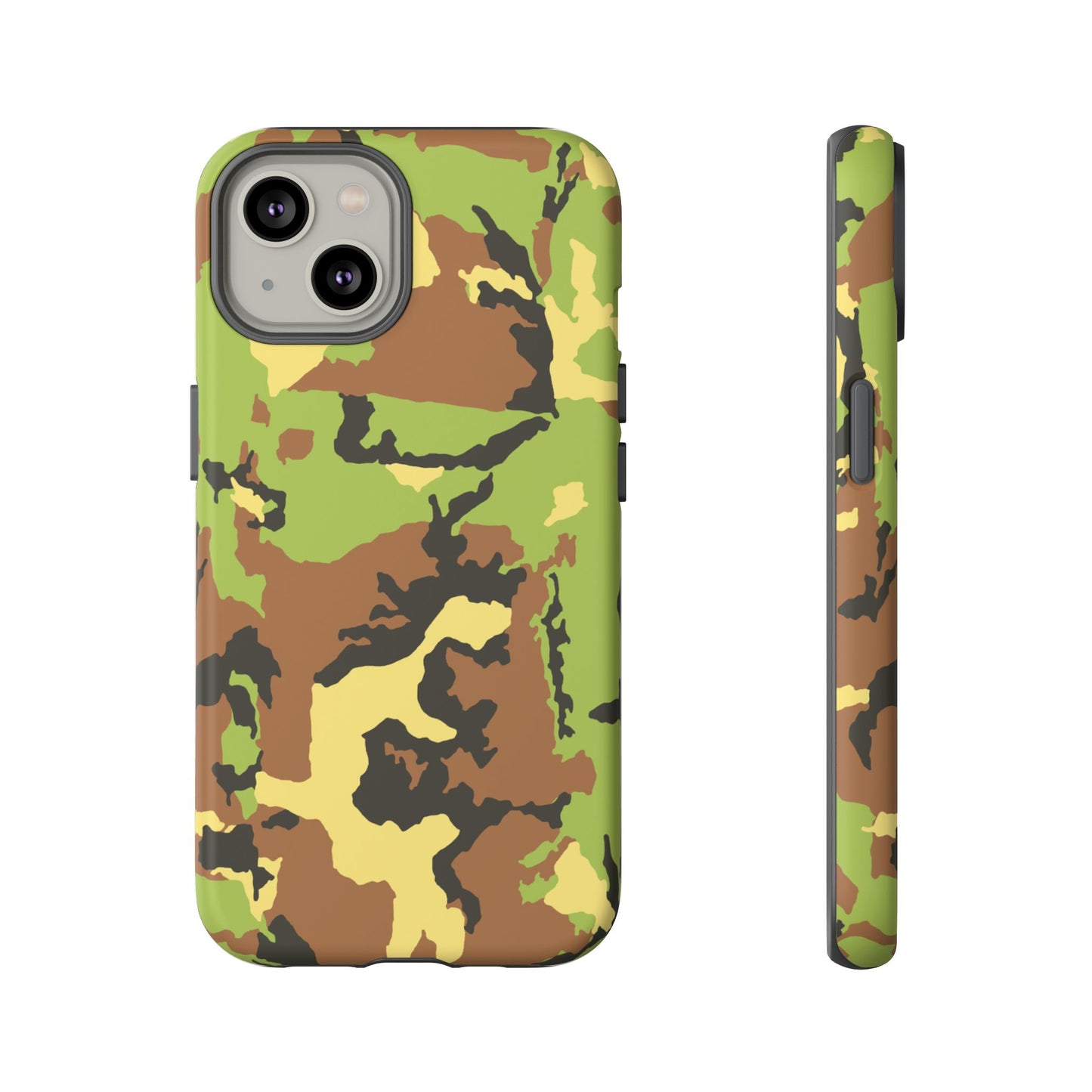 Camo Tough Phone Case - Durable Military Style Cover for Adventure Lovers