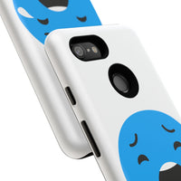 Funny Sad Face Phone Case - Tough and Stylish