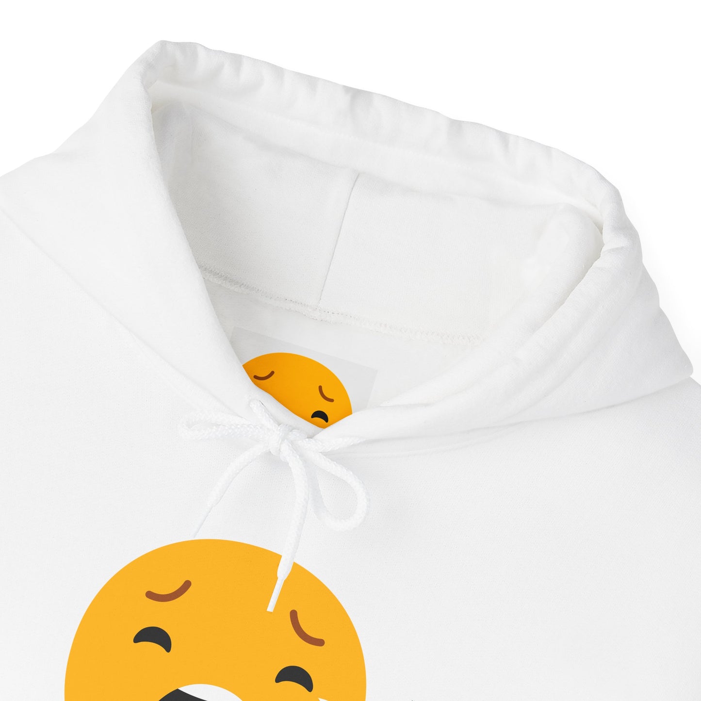 Unisex Heavy Blend™ Sad Emoji Hoodie - Cozy & Expressive Sweatshirt