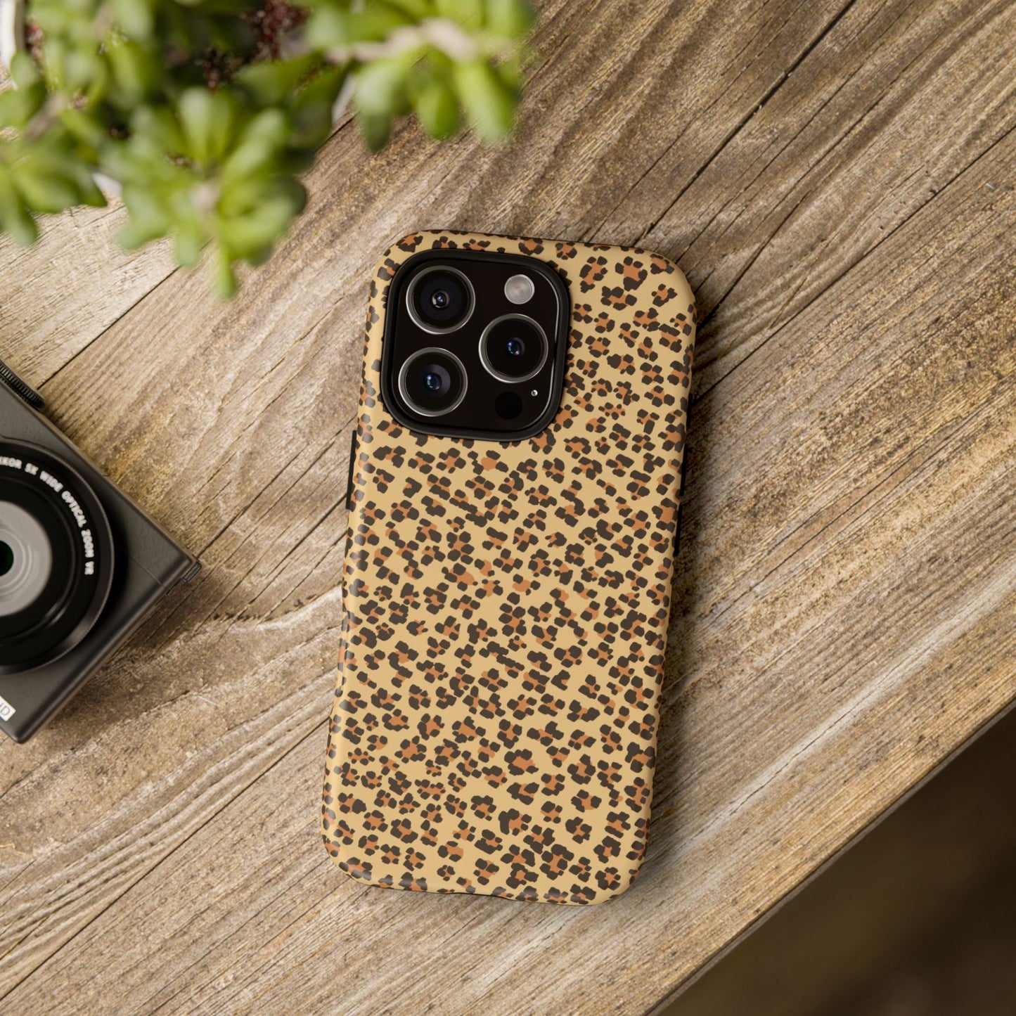 Wild Leopard Print Phone Case - Stylish & Durable Protection