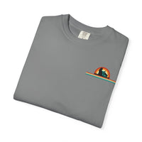 Unisex Cat & Dog Sunset Graphic T-Shirt - Casual Animal Lover Tee