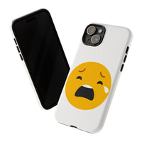 Emotional Tough Case – Sad Emoji Phone Case for Supportive Gifts