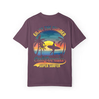 California Summer Vibes T-Shirt, Unisex Beach Tee, Surfing Apparel, Gift for Surfers, Summer Wardrobe Essential