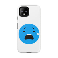 Funny Sad Face Phone Case - Tough and Stylish