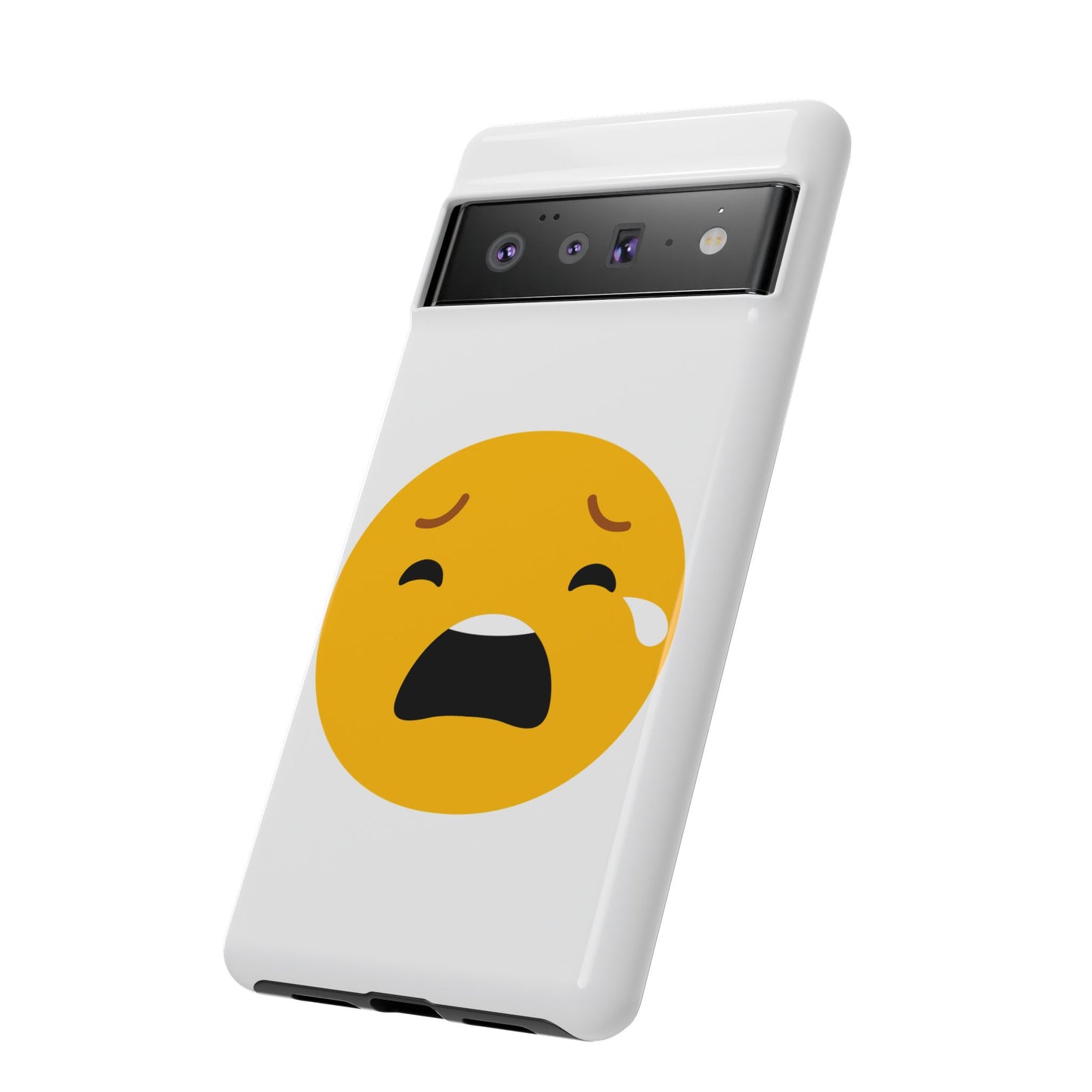 Emotional Tough Case – Sad Emoji Phone Case for Supportive Gifts