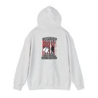 Military Supporter Hoodie, Patriotic Sweatshirt, Independence Day Gift, Veteran Clothing, USA Flag Apparel