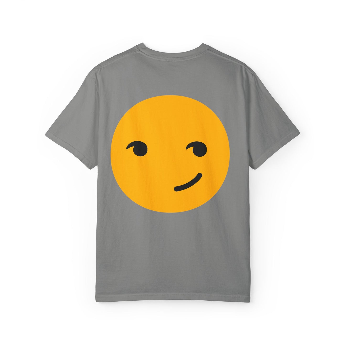 Smile Circle Unisex Garment-Dyed T-Shirt - Fun Casual Tee for Everyday Wear