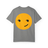Smile Circle Unisex Garment-Dyed T-Shirt - Fun Casual Tee for Everyday Wear