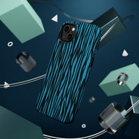 Zebra Print Magnetic Tough Case for iPhone - Durable & Stylish Phone Protection