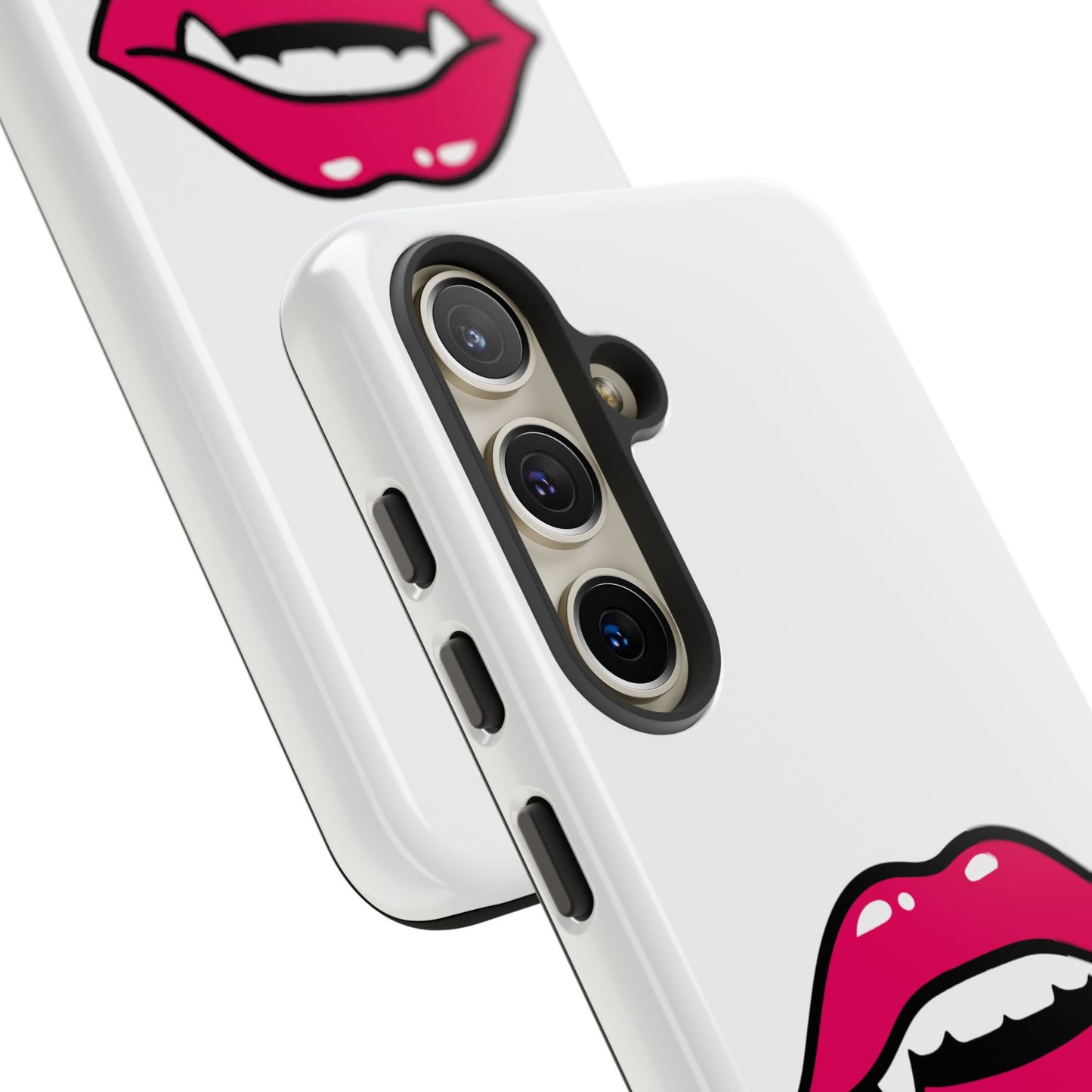 Vampire Mouth Phone Case - Tough Cases for Halloween, Gift for Spooky Lovers, Quirky Phone Accessories, Fun Tech Gear