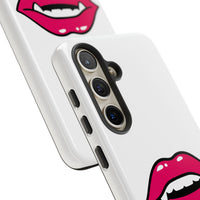 Vampire Mouth Phone Case - Tough Cases for Halloween, Gift for Spooky Lovers, Quirky Phone Accessories, Fun Tech Gear