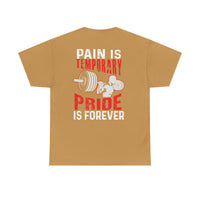 Temporary Pride Unisex Cotton Tee, Fitness Shirt, Apparel, Workout Top,  Gift, Celebration Tee