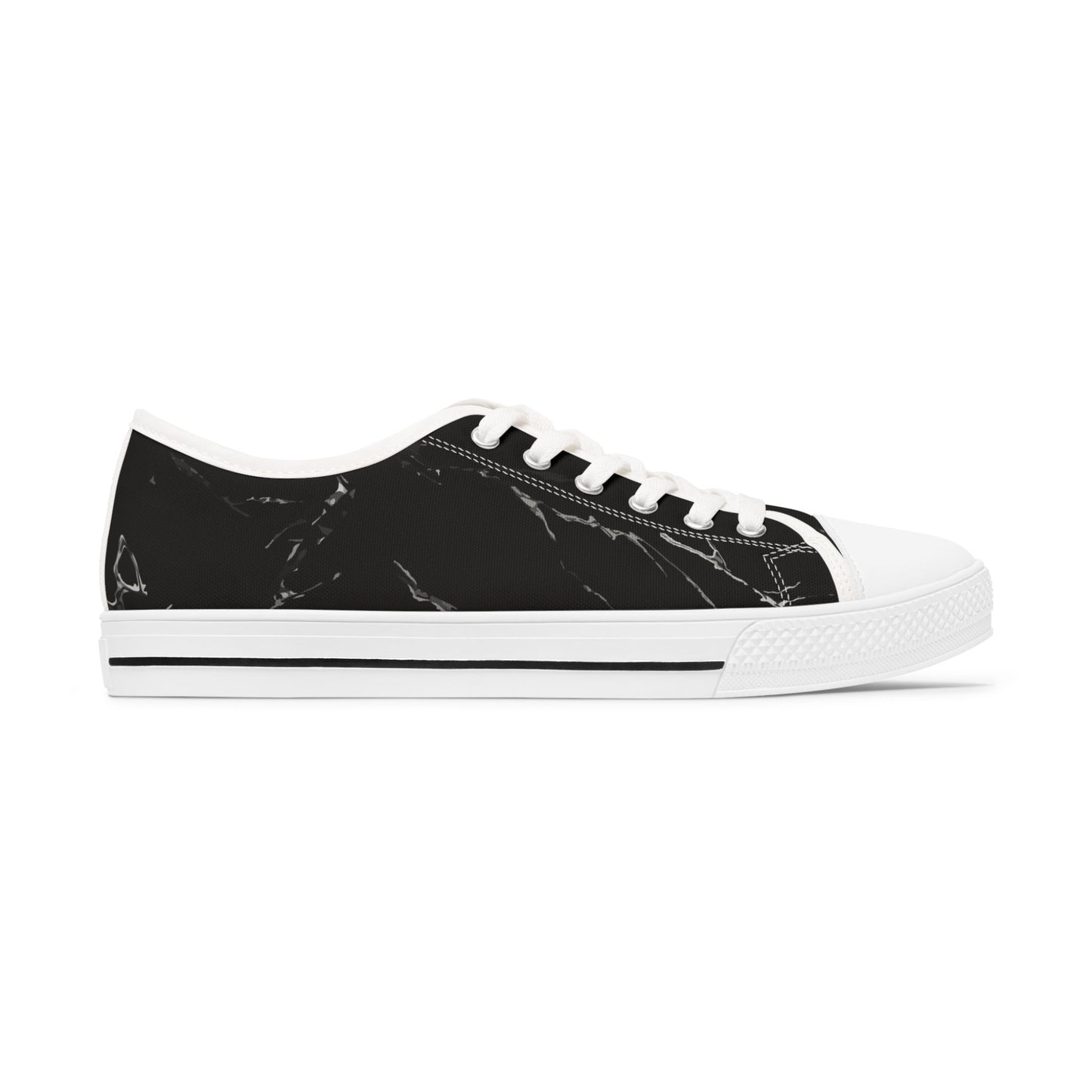 Chic Marble Women's Low Top Sneakers | Casual Fashion Footwear, Trendy Everyday Shoes, Gift for Her, Stylish Sneakers, Summer Essentials