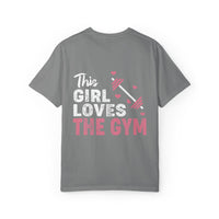 Gym Lover T-Shirt, Workout Shirt, Fitness Apparel, Gift for Gym Enthusiasts, Cute Exercise Top, Motivational Tee