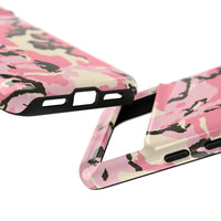 Stylish Pink Camouflage Phone Case – Tough Cases for Trendsetters
