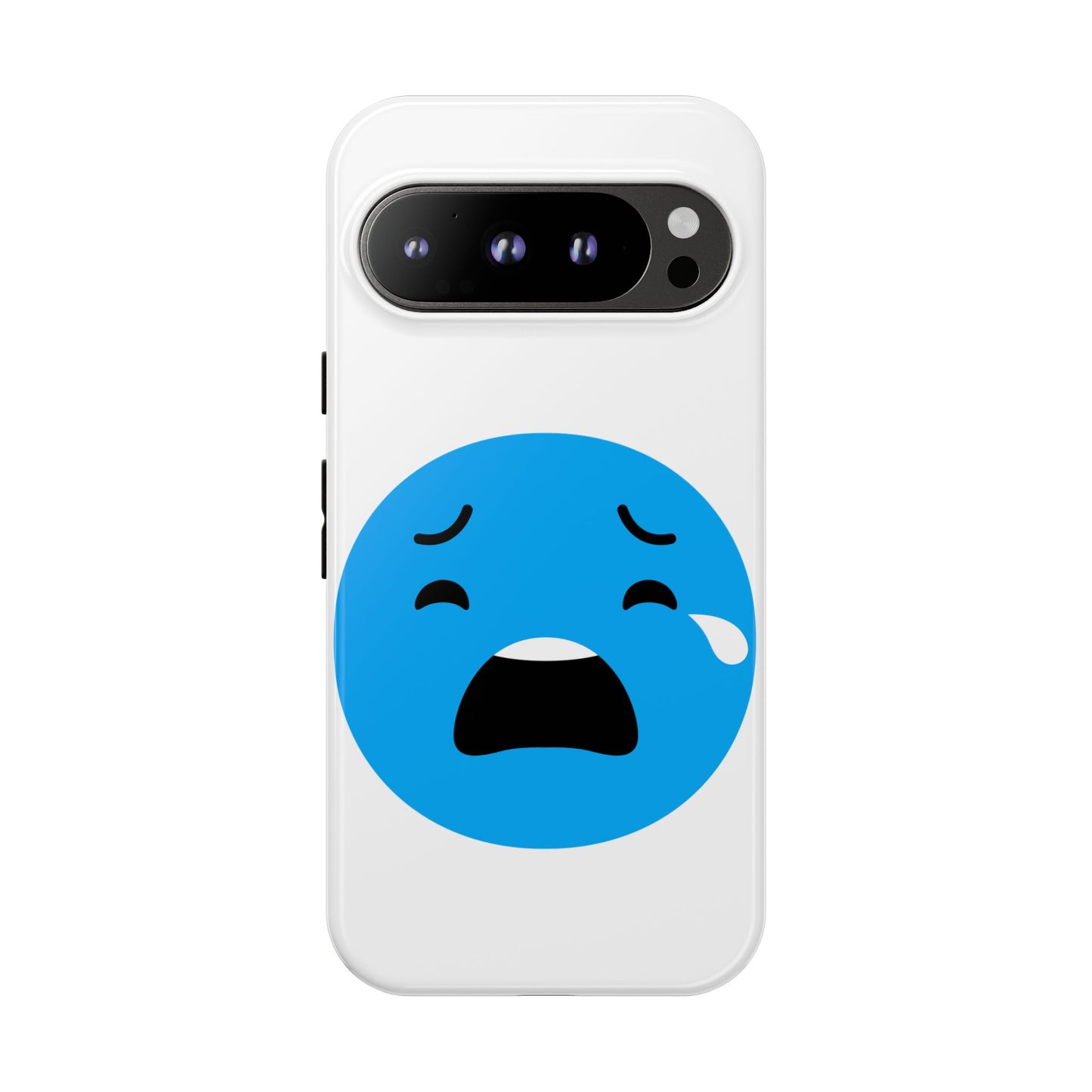 Funny Sad Face Phone Case - Tough and Stylish