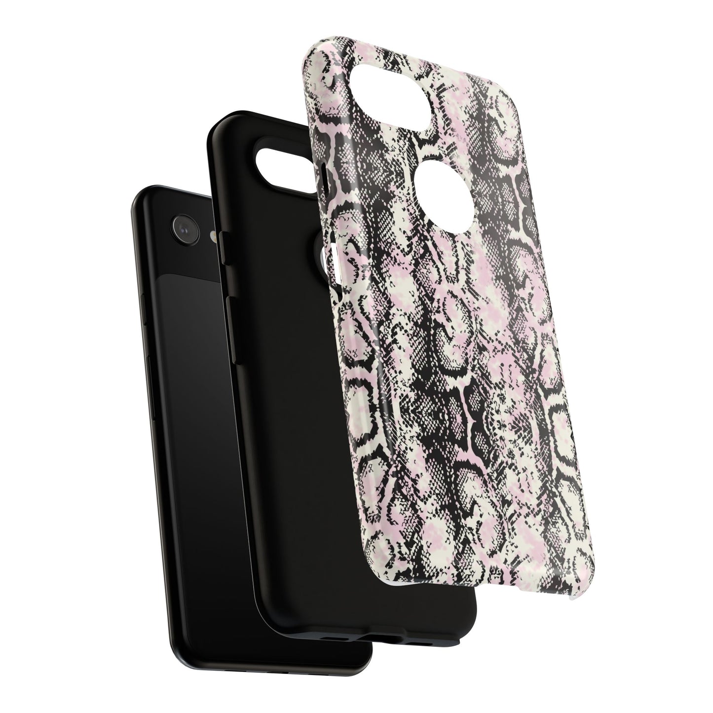 Stylish Snake Print Phone Case - Tough Protection for Trendsetters