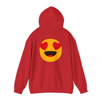 Heart Eyes Emoji Hoodie - Unisex Heavy Blend™ Sweatshirt