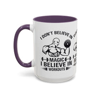 Motivational Workout Coffee Mug, Fitness Mug, Gym Mug, Exercise Mug, Inspirational Mug, Morning Coffee Cup