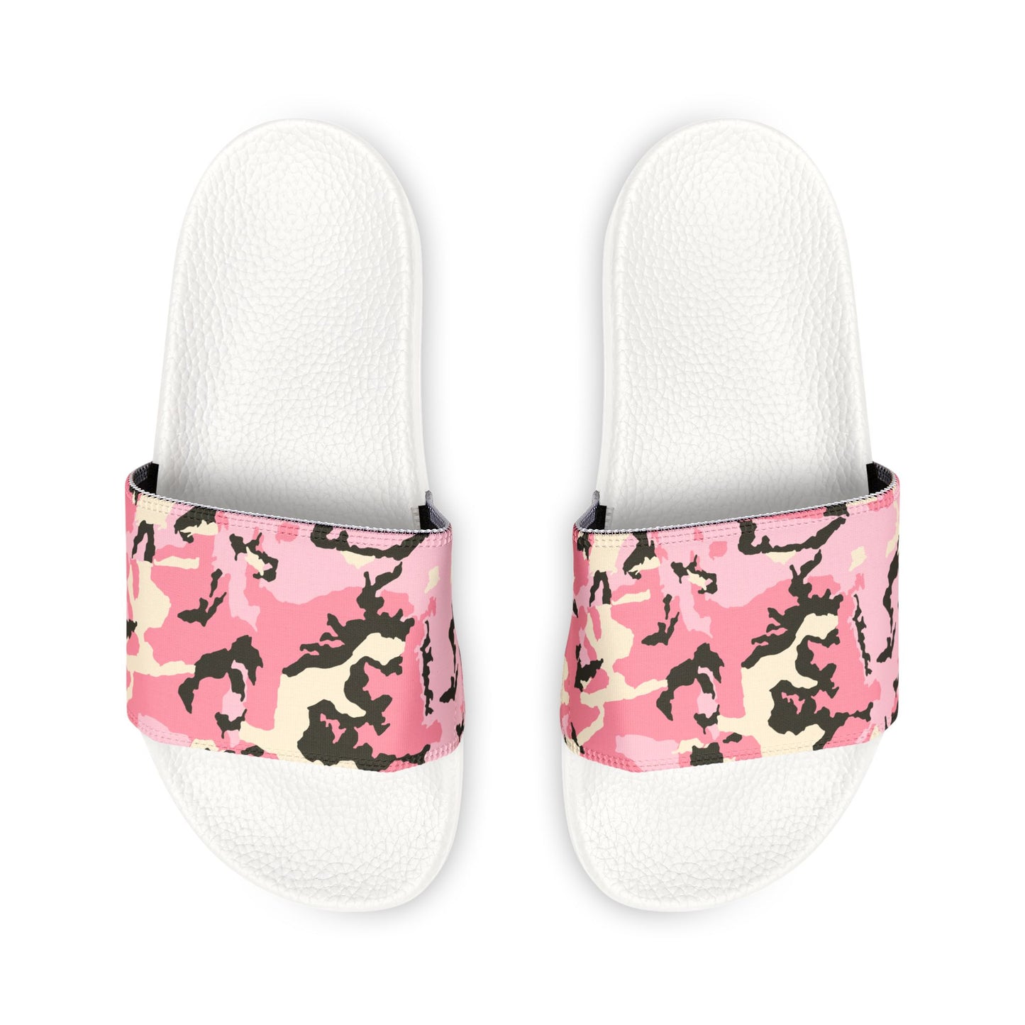 Stylish Women's Removable-Strap Sandals - Trendy Pink Camo Design
