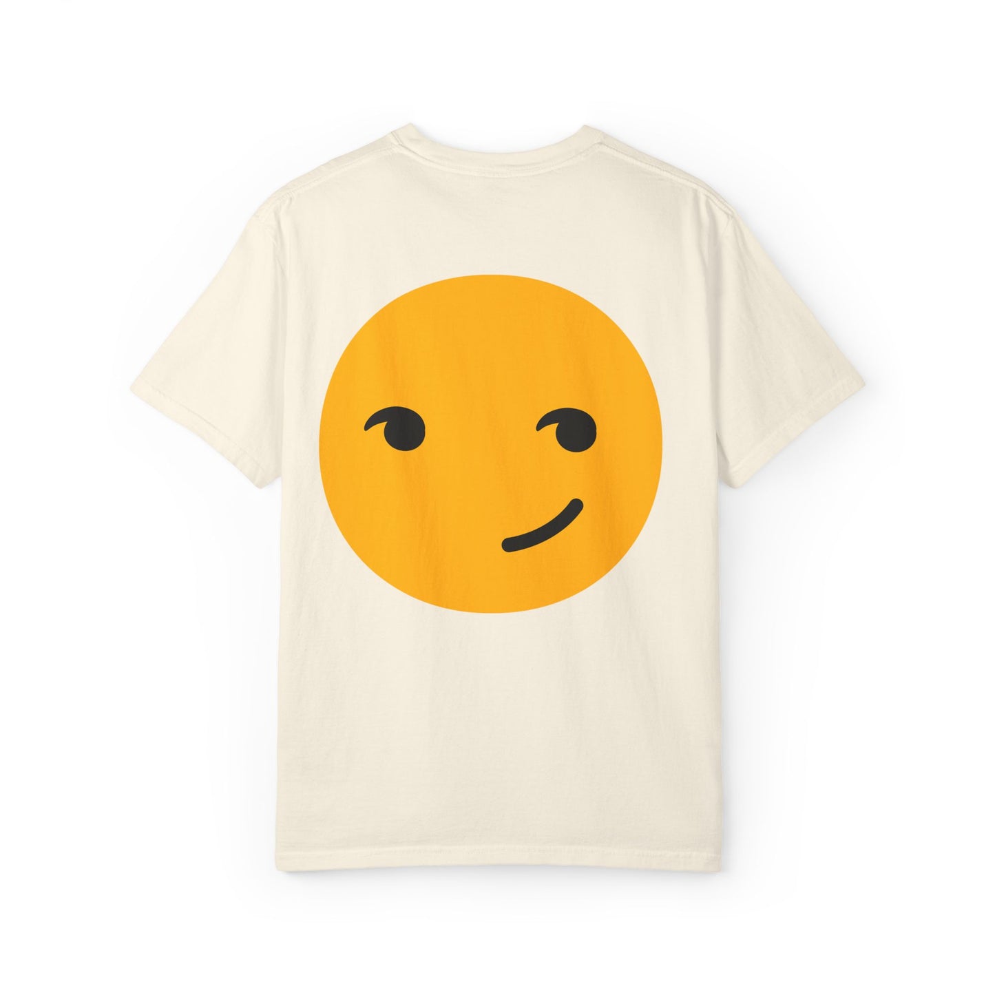 Smile Circle Unisex Garment-Dyed T-Shirt - Fun Casual Tee for Everyday Wear