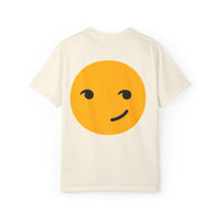 Smile Circle Unisex Garment-Dyed T-Shirt - Fun Casual Tee for Everyday Wear