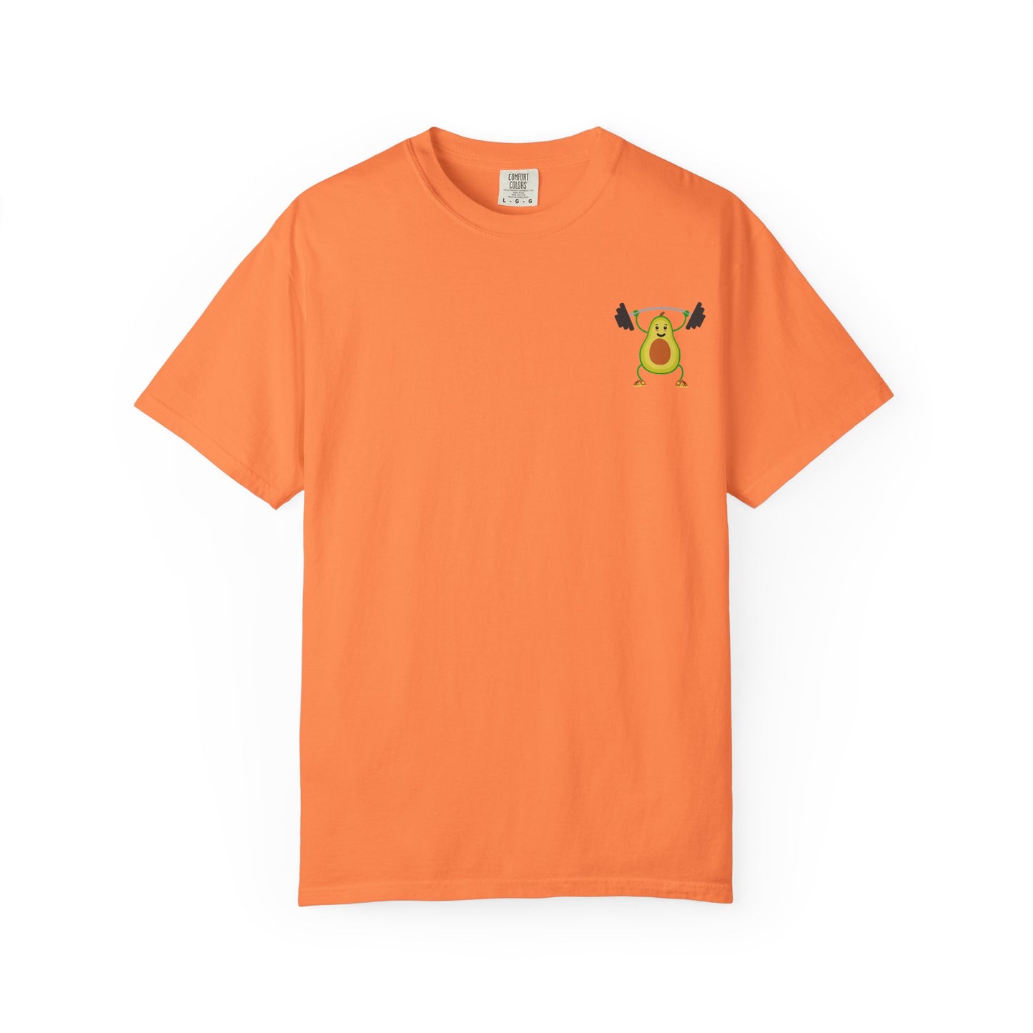 Funny Avocado Workout Unisex T-Shirt - Perfect for Fitness Lovers & Healthy Eating Enthusiasts