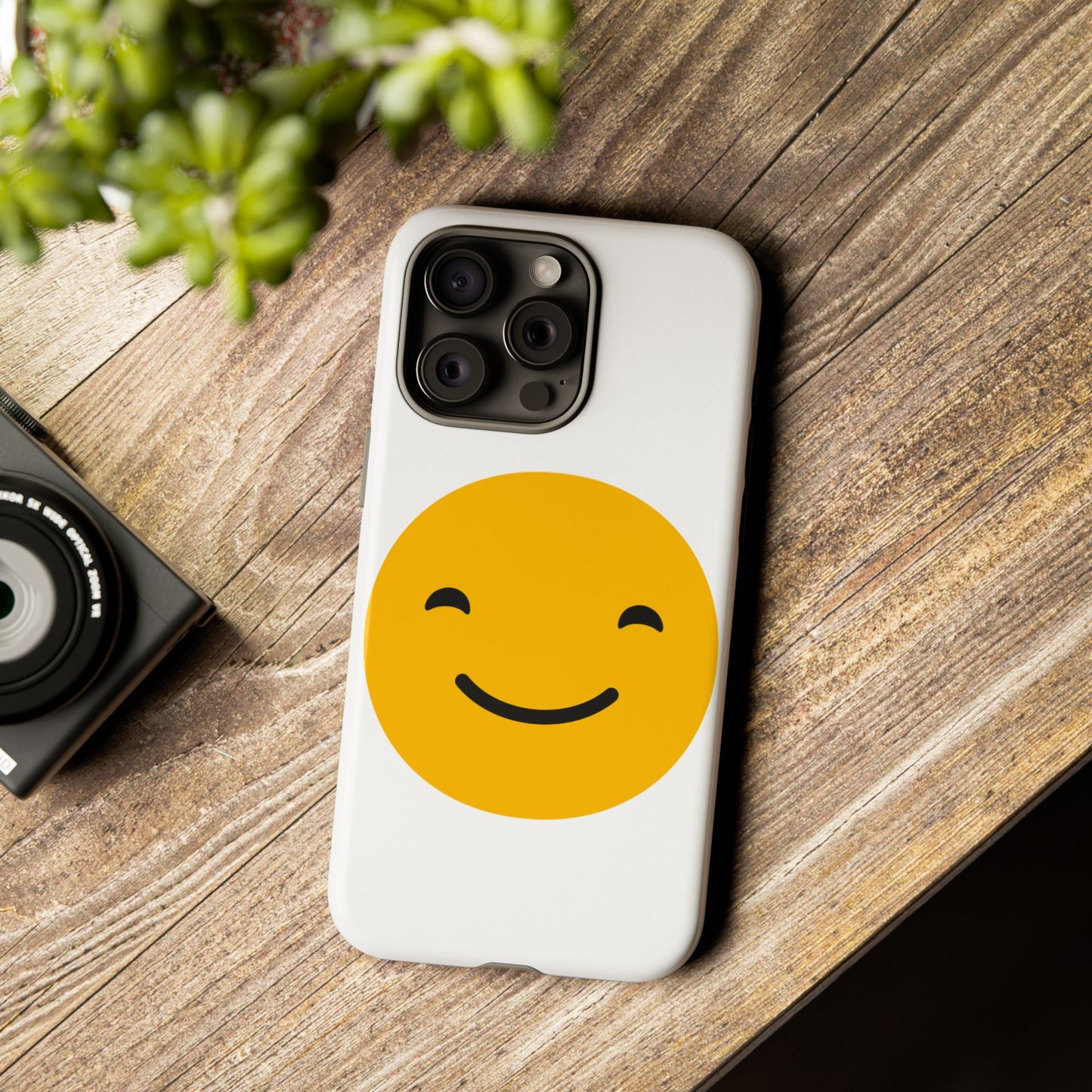 Happy Face Phone Case - Tough and Stylish Protection