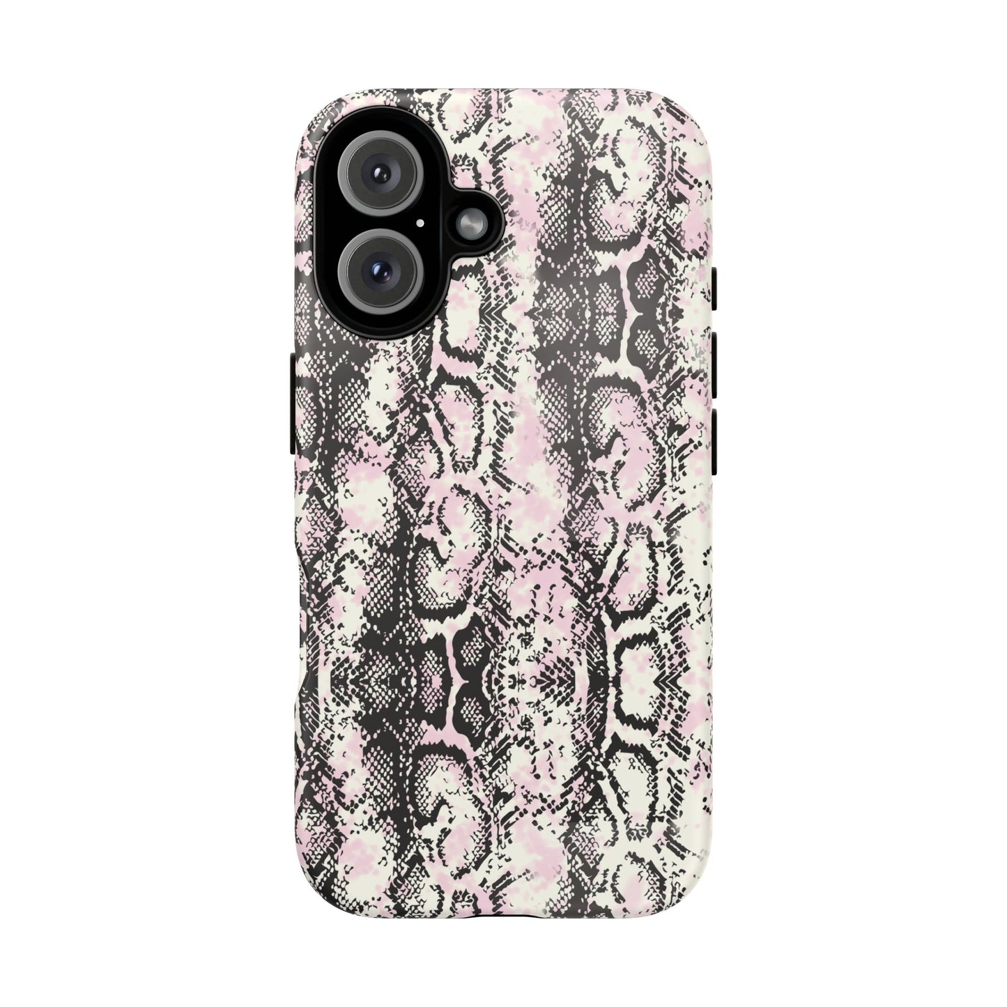 Stylish Snake Print Phone Case – Trendy Design, Tough Protection  Make a bold fashion statement while keeping your phone safe with this sleek and durable snake print case.