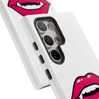 Vampire Mouth Phone Case - Tough Cases for Halloween, Gift for Spooky Lovers, Quirky Phone Accessories, Fun Tech Gear