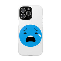 Funny Sad Face Phone Case - Tough and Stylish