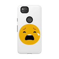 Emotional Tough Case – Sad Emoji Phone Case for Supportive Gifts