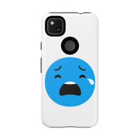 Funny Sad Face Phone Case - Tough and Stylish