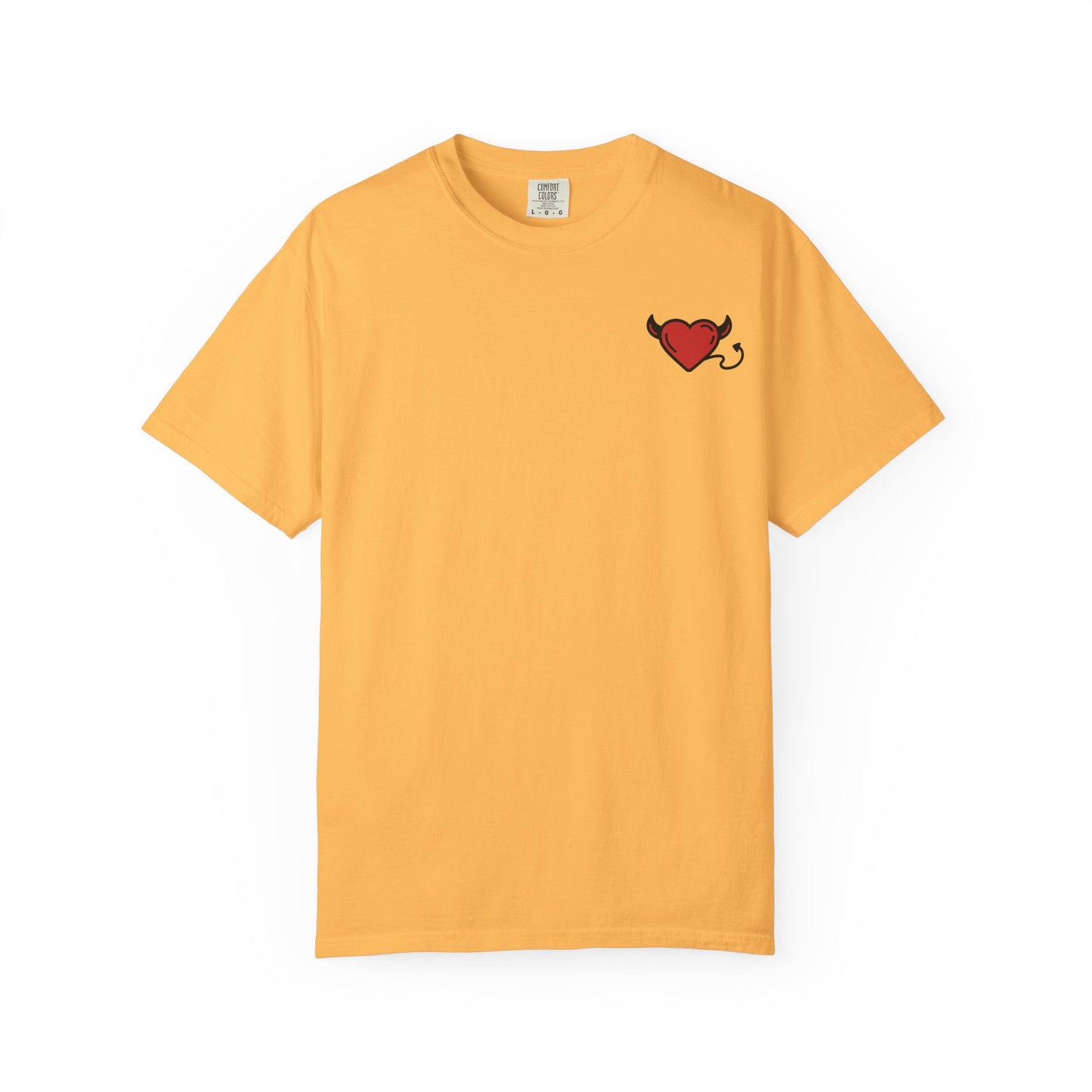 Devilish Love T-Shirt | Unisex Garment-Dyed Tee for Casual Style