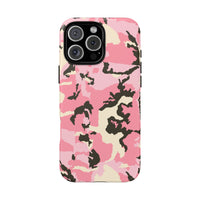 Stylish Pink Camouflage Phone Case – Tough Cases for Trendsetters