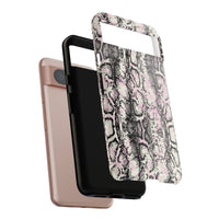 Stylish Snake Print Phone Case - Tough Protection for Trendsetters