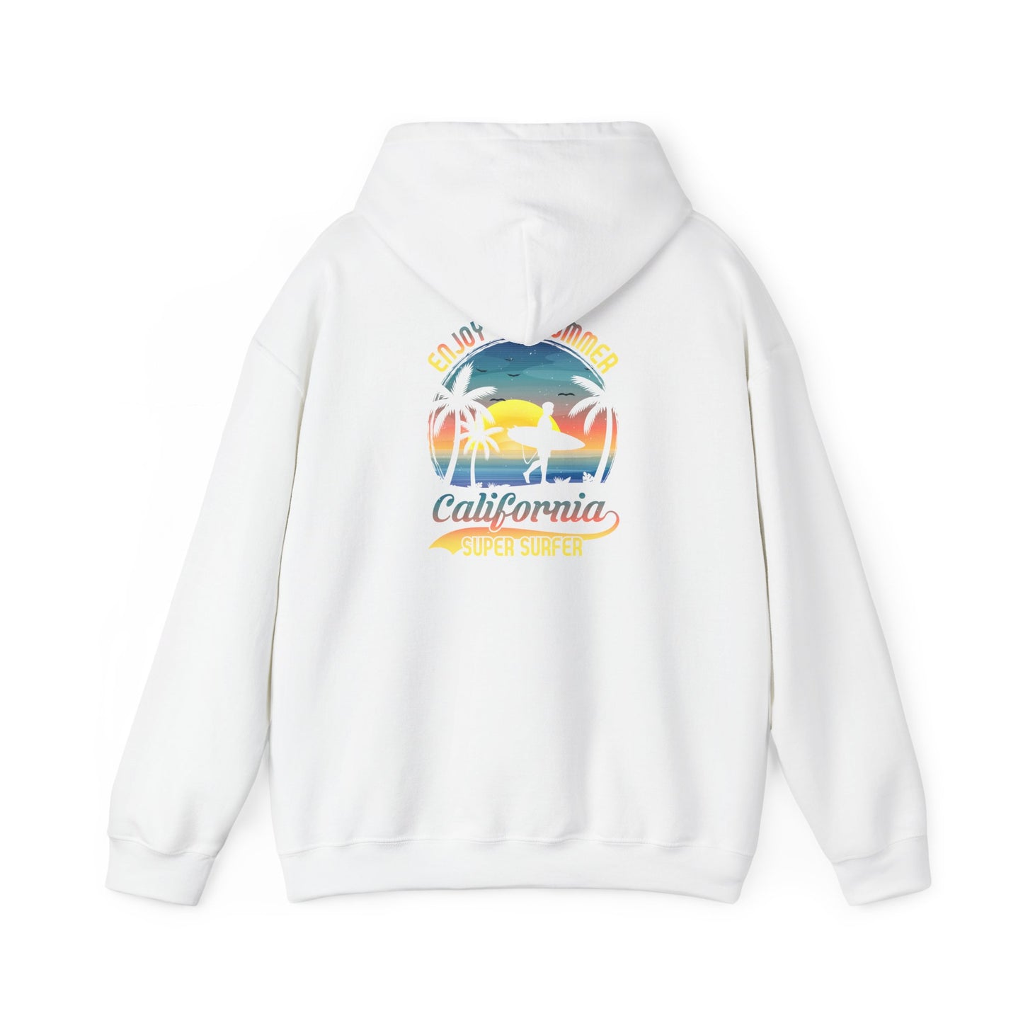 Unisex Heavy Blend™Hooded Sweatshirt California surfing is more than just a sport  it’s a lifestyle,a culture, vibe  🌊🏄‍♂️