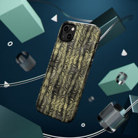 Stylish Snake Skin Magnetic Tough Case - Durable Protection for Your Phone