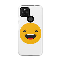 Happy Face Tough Phone Case - Durable Protection with Smile Design