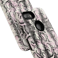 Stylish Snake Print Phone Case - Tough Protection for Trendsetters