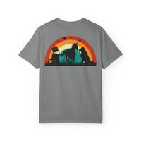 Rainbow Animal Scene Unisex T-Shirt - Nature Lover's Gift