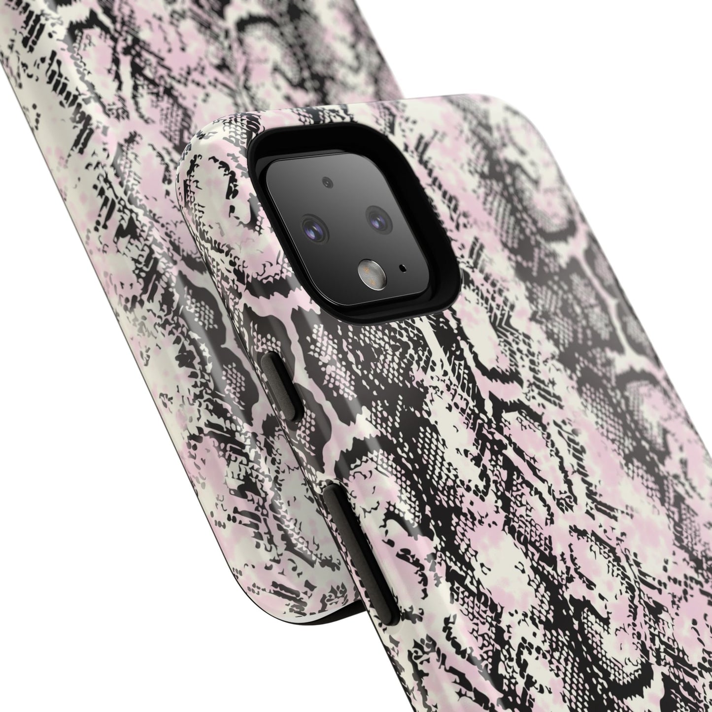 Stylish Snake Print Phone Case - Tough Protection for Trendsetters