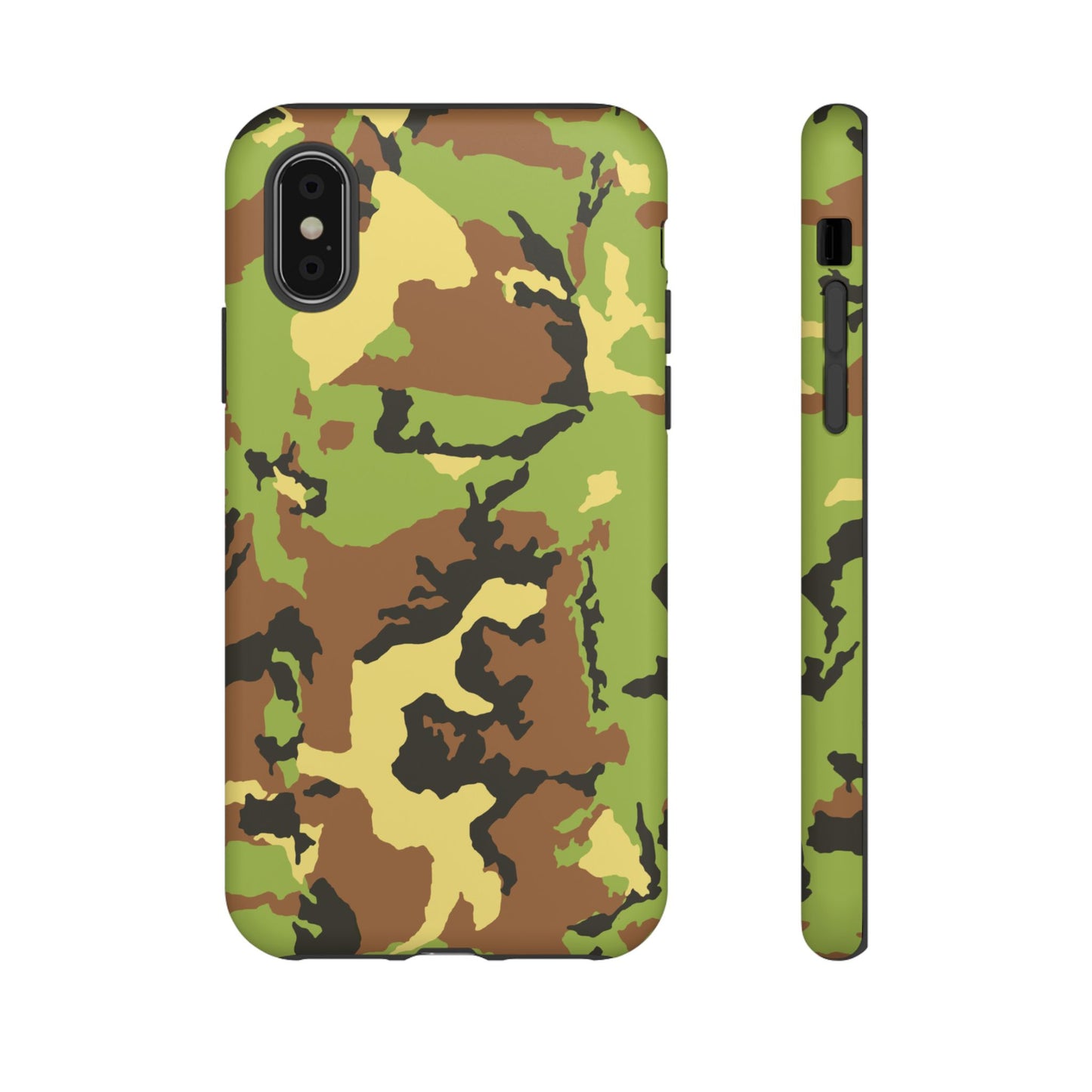 Camo Tough Phone Case - Durable Military Style Cover for Adventure Lovers